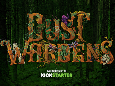 Dust Wardens apocalypse dustwardens gamedesign illustration kickstarter logodesign logotype ttrpg