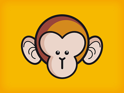 Little Monkey cartoon illustration monkey
