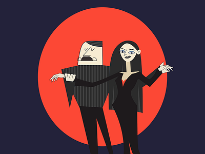 Addams Family addams addams family black illustration movie poster