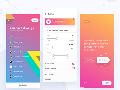 Wings Mobile Ui Ux by iGnovate solutions on Dribbble