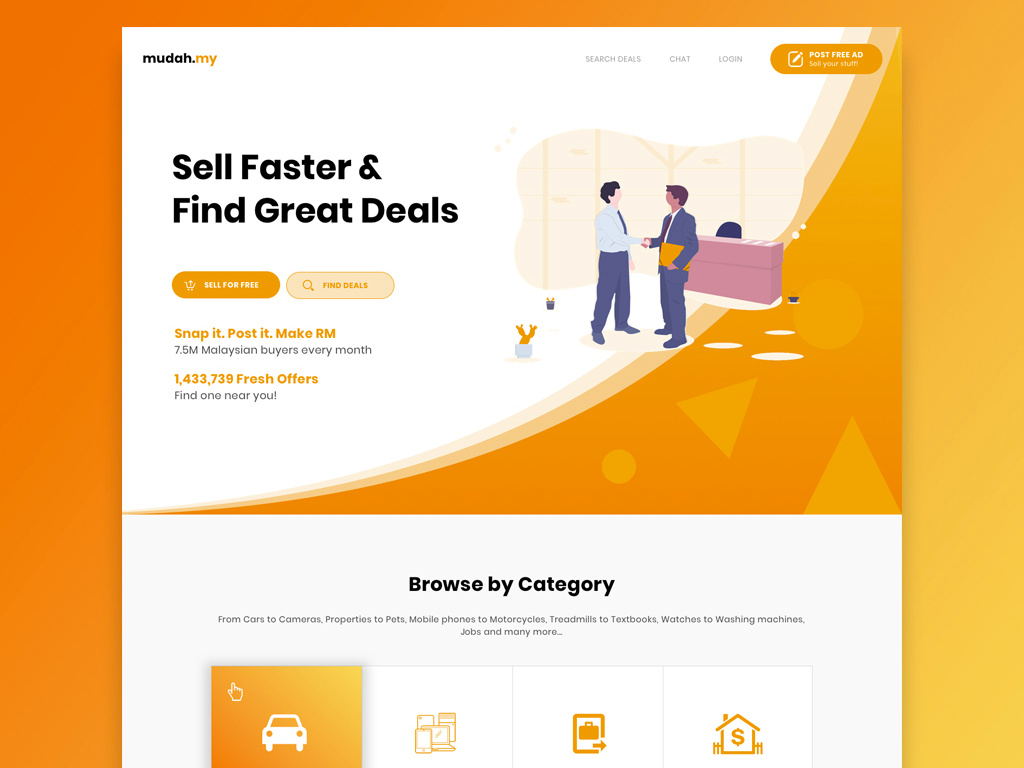 Mudah My By Hamayoon On Dribbble<script async src=