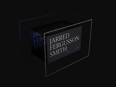 Business card 3d brand branding business card graphic design law firm motion graphics