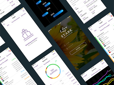 Stark iOS app @solardigital app brand branding digitalagency ios logo webdesign webdevelopment