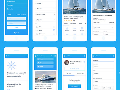 iOS Sailica App @solardigital app brand branding digitalagency ios logo webdesign webdevelopment