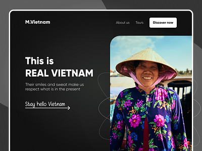 This is REAL VIETNAM branding design digital illustration illustration innovation ui uiux ux vietnam vietnam designer view web