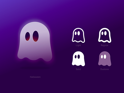 Ghost icon design fontawesome ghost halloween icon procurios