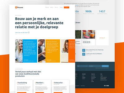 Procurios homepage concept