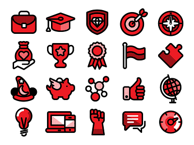 Icons for Coaching Programs - Full Set