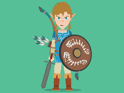 Link, Breath of the Wild Fanart