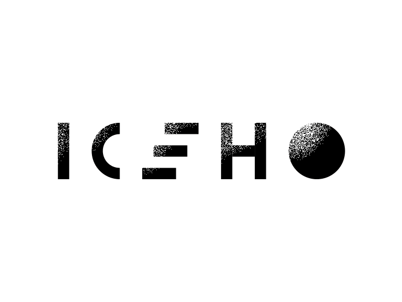 Logo ICEHO animation branding grid identity logo motion