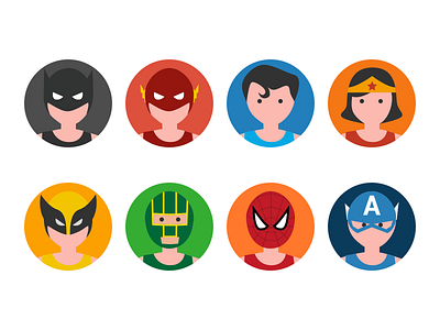 dribbble heroes by lilong on Dribbble