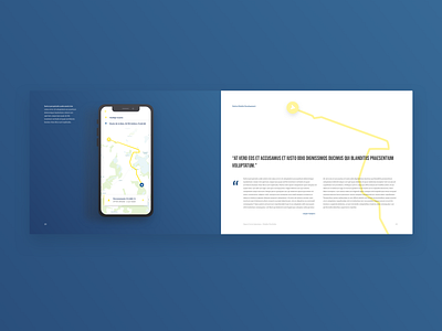 Mobile Portfolio brochure design flat illustration minimalism mockup portfolio print ui ux