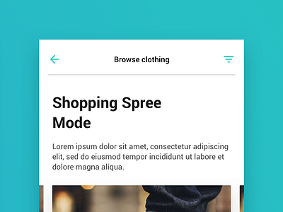 Shopping Spree Mode UI