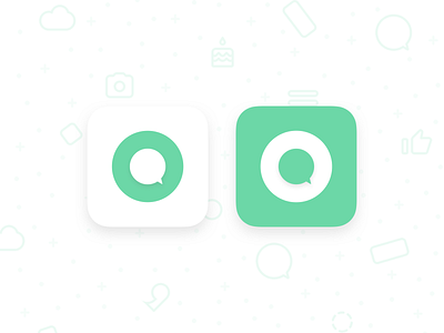 Innercircle App Icon app appicon design flat icon logo mockup ui ux vector