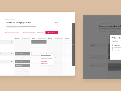 Planning Tool UI app design flat illustration mockup typography ui ux web webdesign website