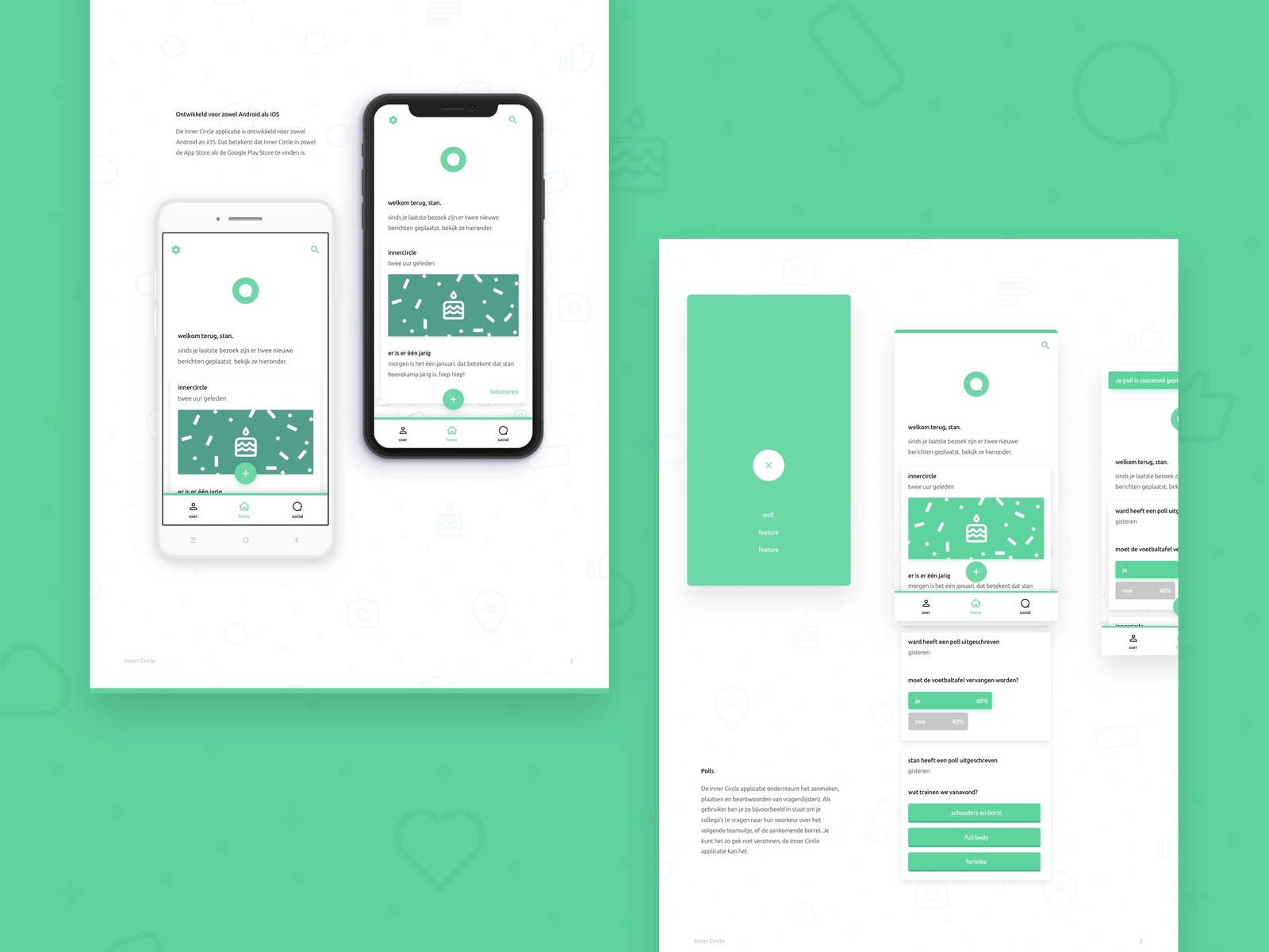 Inner Circle Portfolio Display by Nick Groeneveld on Dribbble