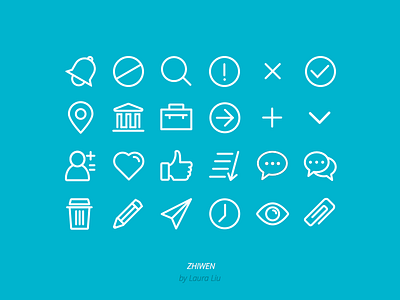 Icons for ZHIWEN