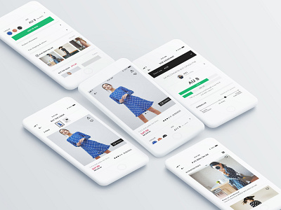 Redesign of ASOS product page retail sketch