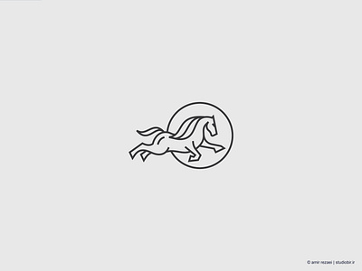 horse logo design