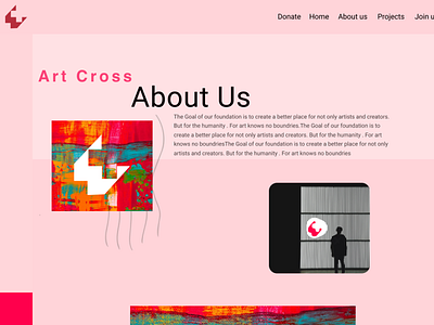 artcross About us page