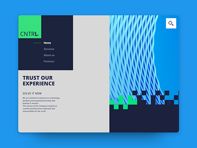 Landing page - Cntrl