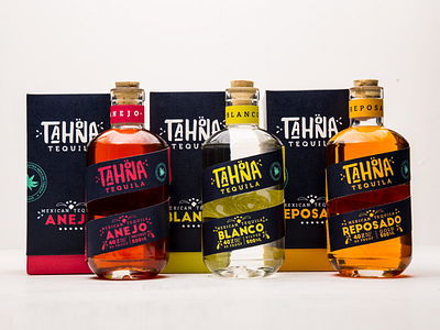 Tahona Tequila Packaging branding clean color conceptual creative design graphic design hand drawn illustration packaging