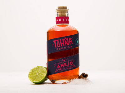 Tahona Tequila Packaging color conceptual design hand drawn illustration packaging print simple