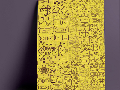 Fractal andino (Quitu) art branding design designer emblem fractal icon iconsdesign native