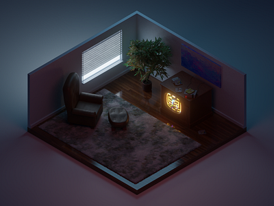 80s Gaming 3d 3d illustration blender cycles