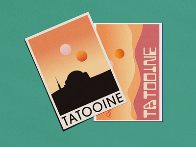 Tatooine Postcard