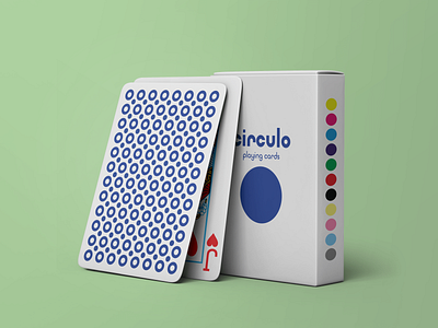 Circulo Playing Cards branding circle design fun illustrator playingcard playingcards