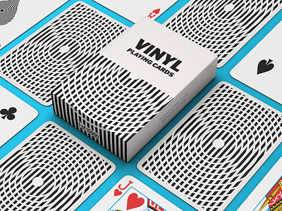 Vinyl Playing Cards cardistry circle design fun illustrator playingcard playingcards vector