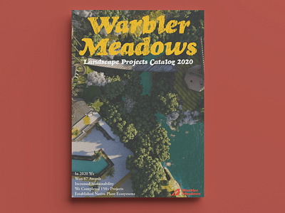 Warbler Meadows Landscape Catalog (2020) branding catalog illustrator landscape magazine