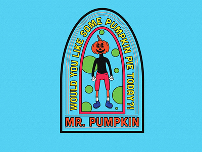 Mr. Pumpkin 2d adobe illustrator character design flat graphic design illustration illustrator motion graphics photoshop rubberhose type typography