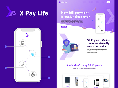 Payment website UI Design