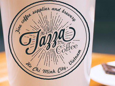 Tazza Coffee Shop Logo dailylogochallenge illustrator logo mockup vector vector art