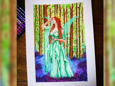 Green Fairy illustration