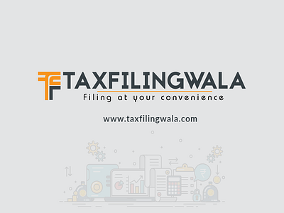 Logo design for a TaxFilingWala.com branding logo