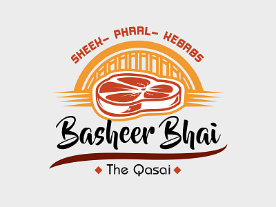 Basheer Bhai logo branding butcher butchery logo