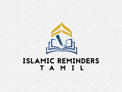 Islamic Reminders Tamil Logo Design branding dailyui design illustration islamic islamic logo logo typography