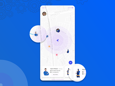 Map UI booking app map design map ui service app uber design ui ui desgin