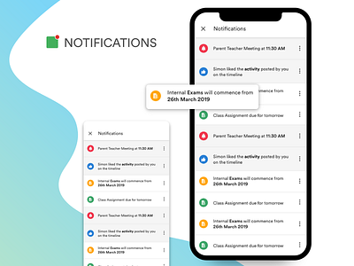 App Notifications UI