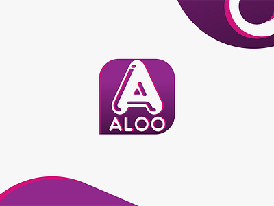 Aloo Logo for app aloo app logo