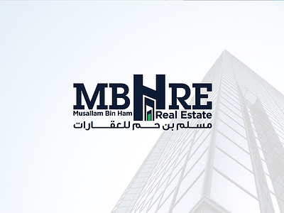 logo branding Musallam bin ham real estate branding design estate icon logo logotype real