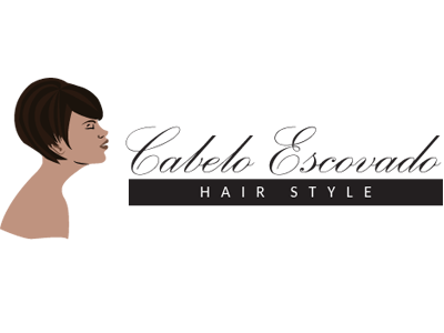 Hair stylist brand brand logo