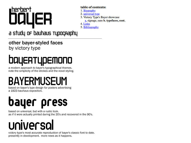 Herbert Bayer Bauhaus typography bauhaus herbert bayer typography