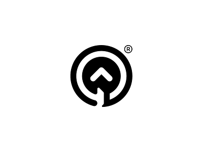 Nahj arrow branding door icon logo