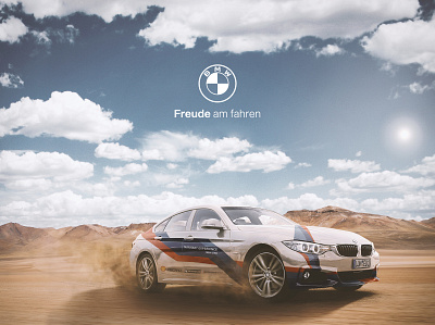 BMW Compositing bmw color grading desert lighting photo compositing photo editing retouching visual