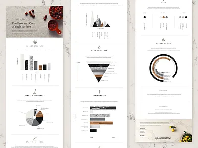 CS: Surface Infographic chart charts digital graphic graphs infographic infographic design infographics information information design interaction interior interior design kitchen marketing surfaces texture textures visualization worktop