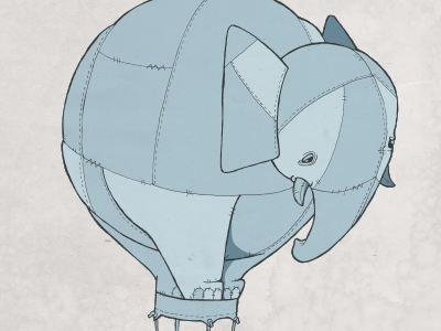 Elephant Air Balloon